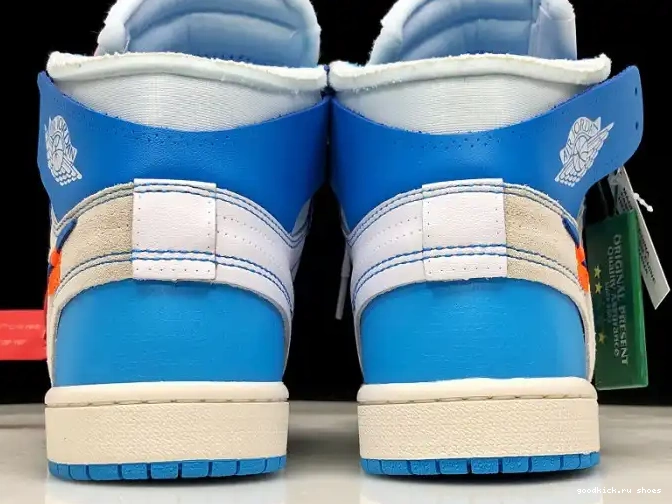 Rep AQ0818-148 UNC Powder Off-White 1 Air Blue Jordan 0525